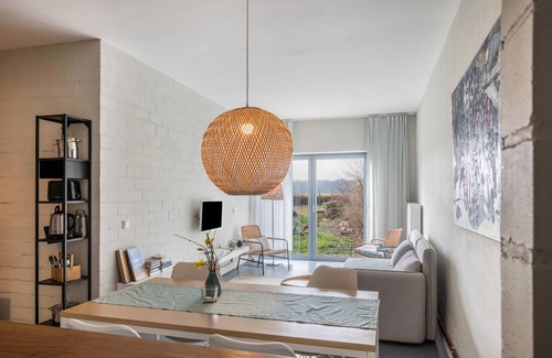 Saal Apartamento | Apartamento vacacional "Zwei" con jardín compartido y Wi-Fi