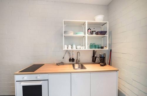 Saal Apartamento | Apartamento vacacional "Zwei" con jardín compartido y Wi-Fi