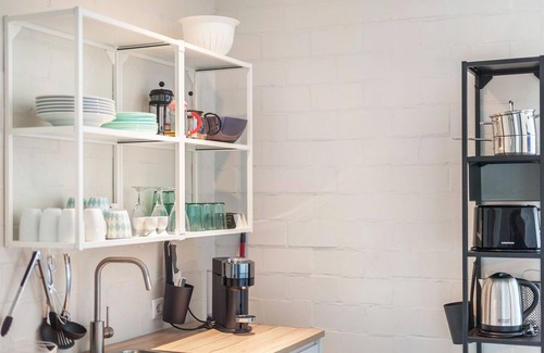 Saal Apartamento | Apartamento vacacional "Zwei" con jardín compartido y Wi-Fi