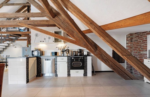 Schirgiswalde-Kirschau Apartamento | Apartamento vacacional 'Haus Madlen' con vistas a la montaña y Wi-Fi