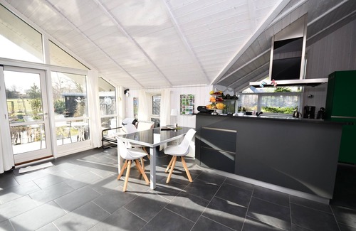 Zarrentin am Schaalsee Casa | Casa de vacaciones 'Ferienhaus Gartenblick Am Schaalsee' con terraza privada y jardín privado