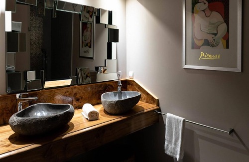 La Chapelle-Aubareil Casa | Bonita casa de vacaciones en Nouvelle-Aquitaine con piscina cubierta