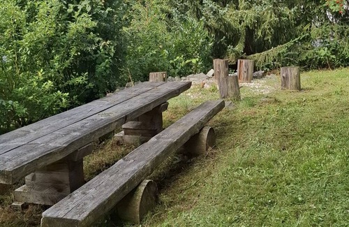 Kattersdorf Casa | Holiday home 98 in the forest holiday village I 3 bedrooms I campfire site