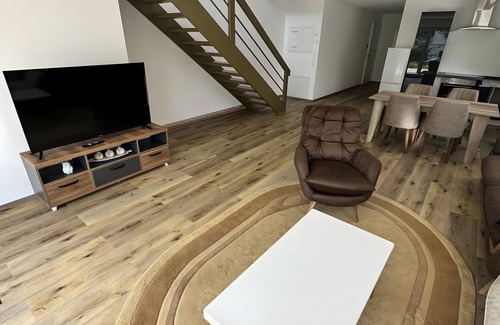 Bad Duerrheim Casa | Casa de vacaciones "Bad Dürrheim" con terraza compartida y Wi-Fi