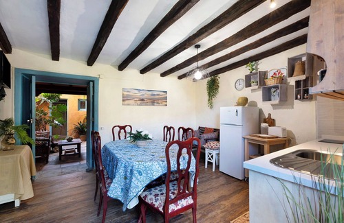 Hermigua Casa | Casa de vacaciones 'Casa Bayoll' con vistas a la montaña, jardín privado y Wi-Fi
