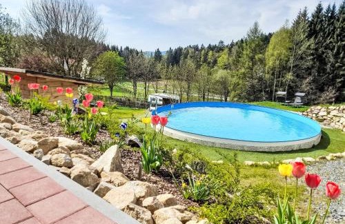 Muhlberg Casa | Holiday Home Chalet Toni mit Sauna by Interhome