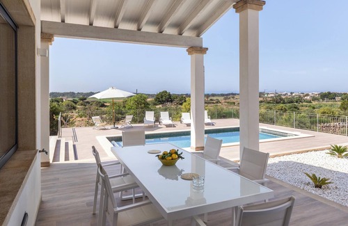 Ses Salines Casa | Casa de vacaciones Colonias con vistas al mar, piscina privada, terraza, A/C y Wi-Fi