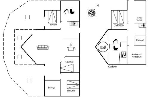 Handrup Strand Casa | Holiday Home Edo - 250m from the sea by Interhome