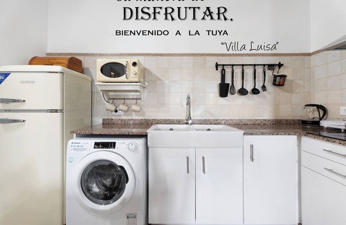 Tigaday Casa | Casa de vacaciones 'Villa Luisa' con vistas al mar, terraza y Wi-Fi
