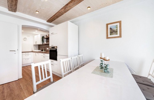 Nikolaivorstadt Casa | Casa de vacaciones 'Feriehaus1856de Mit Sauna' con jardín compartido y Wi-Fi