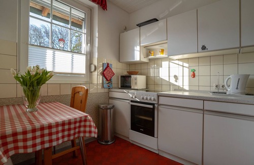 Berumbur Casa | Casa de vacaciones 'Ferienhaus Vogelnest' con terraza privada, jardín privado y Wi-Fi