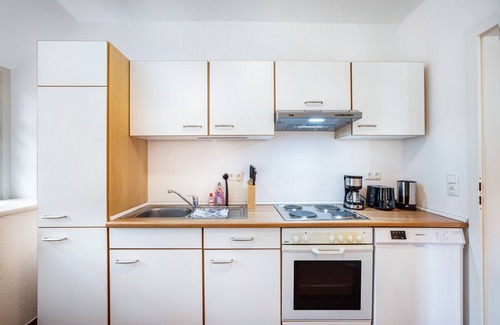Sankt Jurgen Casa | Casa de vacaciones 'Ferienwohnung Gestüt Kriseby' con terraza compartida, jardín compartido y Wi-Fi