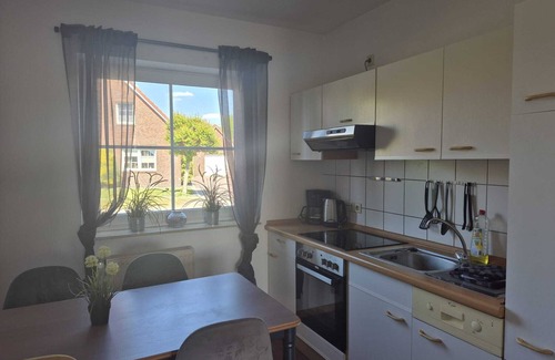 Ditzumerverlaat Apartamento | Apartamento-Baño Privado-Freiblick D
