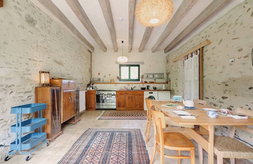 Cuguen Casa | Casa de vacaciones 'Gite La Villate' con terraza privada, jardín privado y Wi-Fi