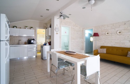 Recanati Casa | Casa de vacaciones "Giugiò" con vistas a la montaña, terraza y aire acondicionado