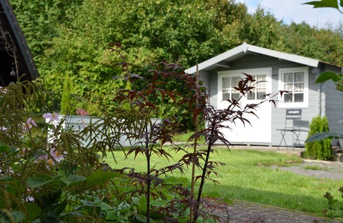 Meschede Casa | Casa de vacaciones 'Glückshuuske' con terraza privada y jardín privado