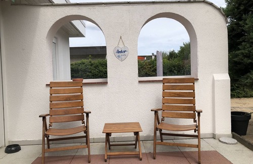Lensterstrand Casa | Casa de vacaciones 'Haus Piratennest' con terraza, jardín y Wi-Fi
