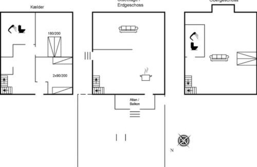 Sandvig Casa | Holiday Home Hebba - 125m from the sea by Interhome
