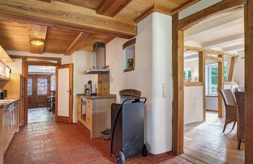 Goehrde Casa | Casa de vacaciones 'Hof Hohe Eichen' con terraza privada, jardín privado y Wi-Fi