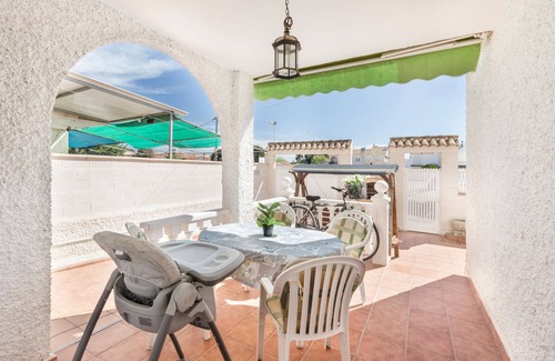 Santiago de la Ribera Casa | Casa de vacaciones 'Hygee' con terraza privada, Wi-Fi y aire acondicionado