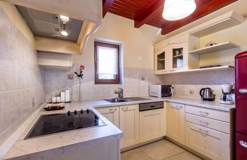 Loborika Chalet De Esquí | Casa de vacaciones en Loborika con Terraza, Acondicionador, WIFI, Lavadora (3642-1)