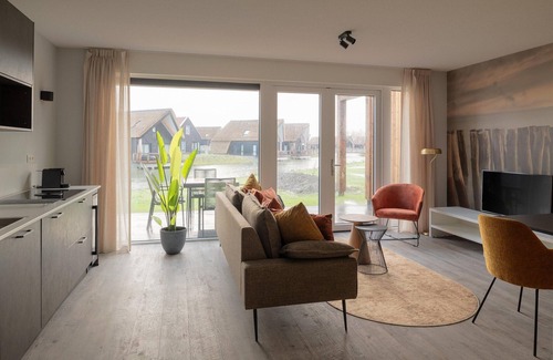 Nieuwvliet Casa | Bonita casa de vacaciones con nevera para vino