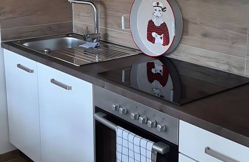 Gammendorf Casa | Casa de vacaciones 'Küstenliebe' con terraza privada, jardín privado y Wi-Fi