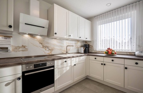 Padelugge Casa | Casa de vacaciones "Lübeck Buntekuh" con jardín, balcón y aire acondicionado