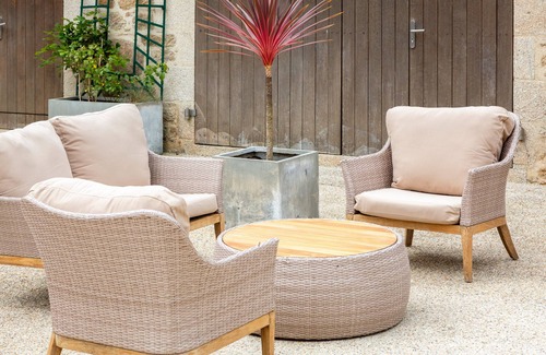 Nevez Casa | Casa de vacaciones 'La Maison Des Gardes Du Hénan' con terraza privada, jardín privado y Wi-Fi