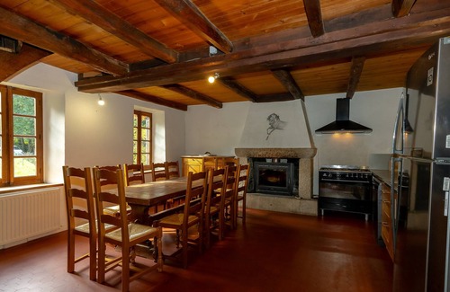 Merlas Casa | Casa de vacaciones 'Le Palefroi De Merlas' con vistas a la montaña y jardín privado