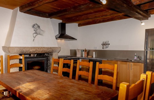 Merlas Casa | Casa de vacaciones 'Le Palefroi De Merlas' con vistas a la montaña y jardín privado