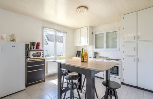 Saint-Guenole Casa | Casa de vacaciones 'Maison Proche Du Port Plage Et Surf' con terraza privada, jardín privado y Wi-Fi