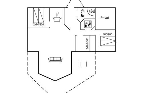 Ronbjerg Casa | Holiday Home Næwe - 10m to the inlet by Interhome