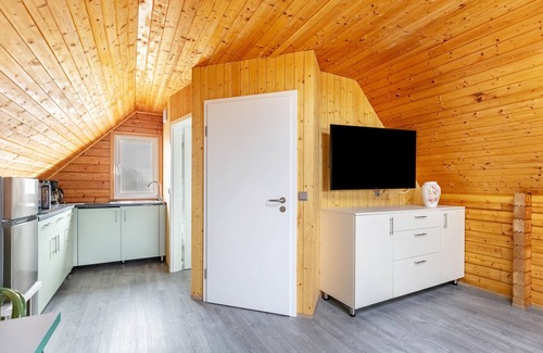 Niederfinow Casa | Casa de vacaciones 'Obergeschoss' con balcón y Wi-Fi