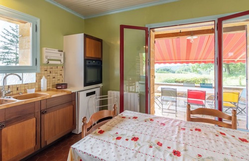 Montignac Casa | Casa de vacaciones 'Panissal 6 Personas' con terraza compartida, jardín compartido y Wi-Fi