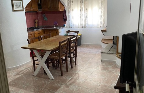 Jerzu Casa | Holiday Home 'Sa Omu De Sa Palgia' with Sea View, Balcony and Air Conditioning