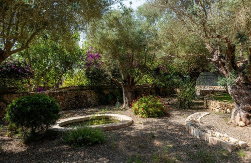 Manacor Casa | Casa de vacaciones "Son Moix" con vistas a la montaña, jardín, terrazas, balcón y piscina