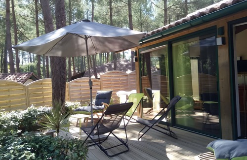 Moliets-et-Maa Casa | Casa de Vacaciones 'Stéphane Le Gac' con Piscina Compartida, Terraza Privada y Wi-Fi