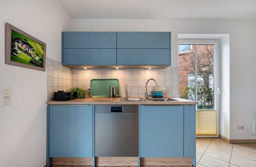 Nordstrand Casa | Apartamento 'Süderhafen' con vistas al mar, terraza privada y Wi-Fi