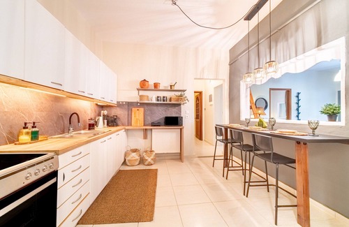 Lefkimmi Casa | Casa de vacaciones 'Villa Depiros Corfu' con terraza privada, Wi-Fi y aire acondicionado