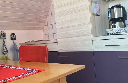 Flemendorf Casa | Casa vacacional con balcón, terraza y jardín