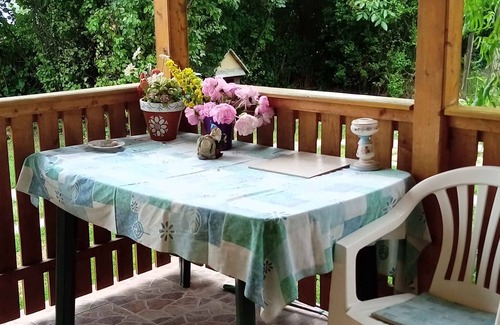 Abadszalok Casa | Casa vacacional con resistir jardín refutado