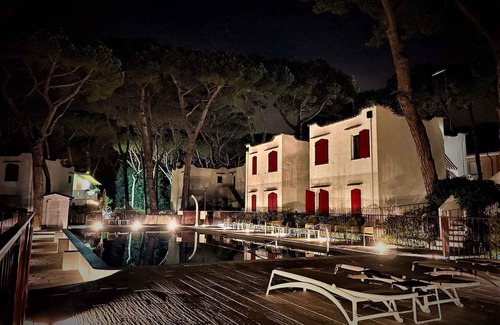 Rosolina Mare Casa | Casa vacacional con jardín