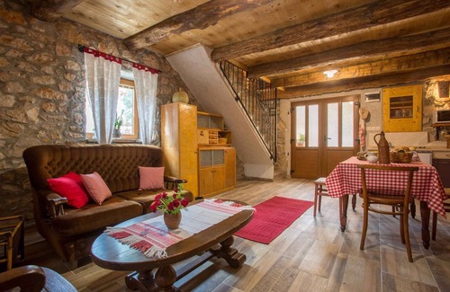 Polje Casa | Casa vacacional con terraza y en una zona tranquila