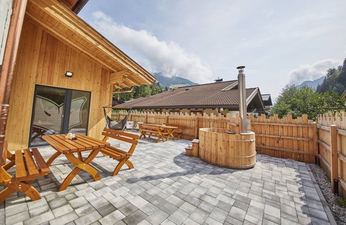 Viehhofen Chalet De Esquí | Casa de vacaciones / chalet con sauna, olla caliente y home cinema - casa completa