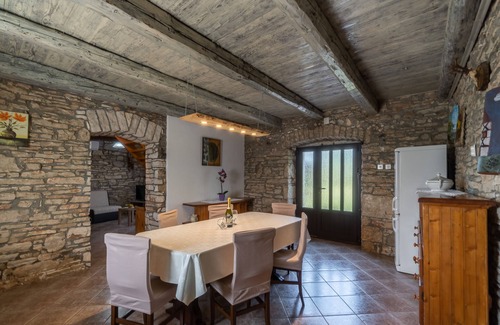 Bicici Casa | Casa de vacaciones con piscina privada en el pueblo Bulići