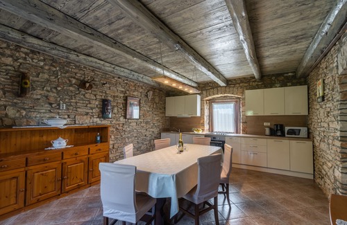 Bicici Casa | Casa de vacaciones con piscina privada en el pueblo Bulići