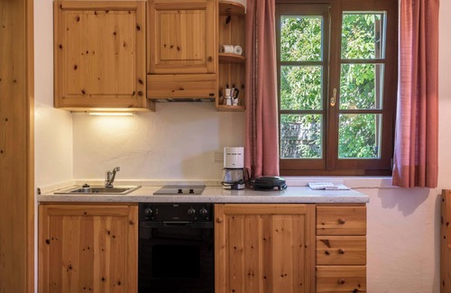 Collalbo Apartamento | Estudio vacacional 'Sallrain Hof Monolokal 4' con jardín comunitario