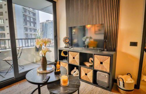 Nunoa Apartamento | HOM I A Pasos Del Metro Nuble Depto 2PAX en Nunoa