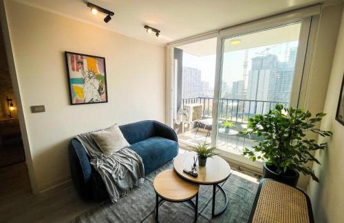 Nunoa Apartamento | HOM I Depto 2D2B con Parking Metro PlazaEgana